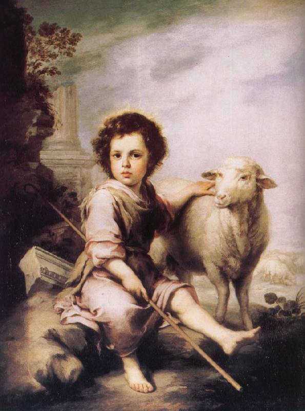 Bartolome Esteban Murillo Good shepherd Germany oil painting art